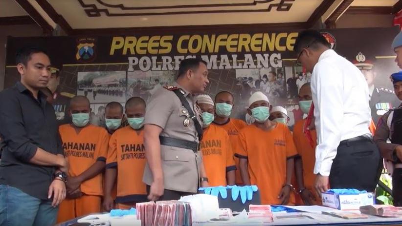 Pilkades di Malang Jadi Ajang Taruhan, 11 Bandar Judi Ditangkap Polisi