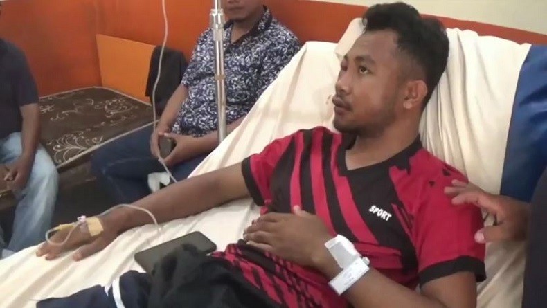 Polisi di Tanjung Balai Babak Belur Dikeroyok, 4 Tersangka Sekeluarga Diamankan