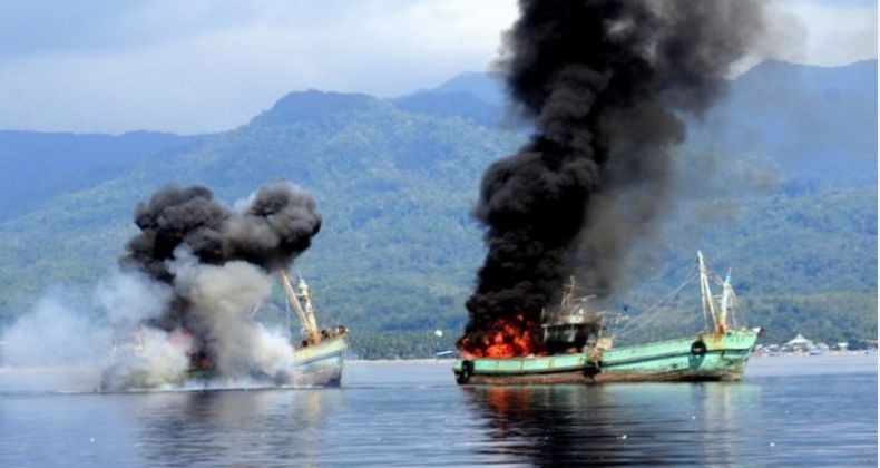 Pemprov Kepri Minta Penenggelaman Kapal Ilegal Zaman Susi Dilanjutkan