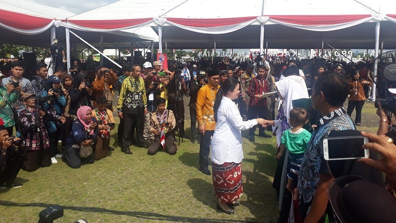 Harganas di Kalsel, Puan: Keluarga Sejahtera Dimulai dari Perencanaan yang Baik