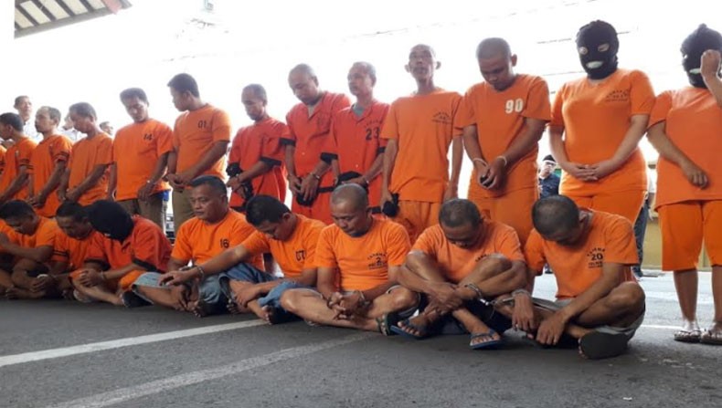 Bongkar Prostitusi Kedok Panti Pijat, Polisi Tangkap 78 Pelaku Kriminal