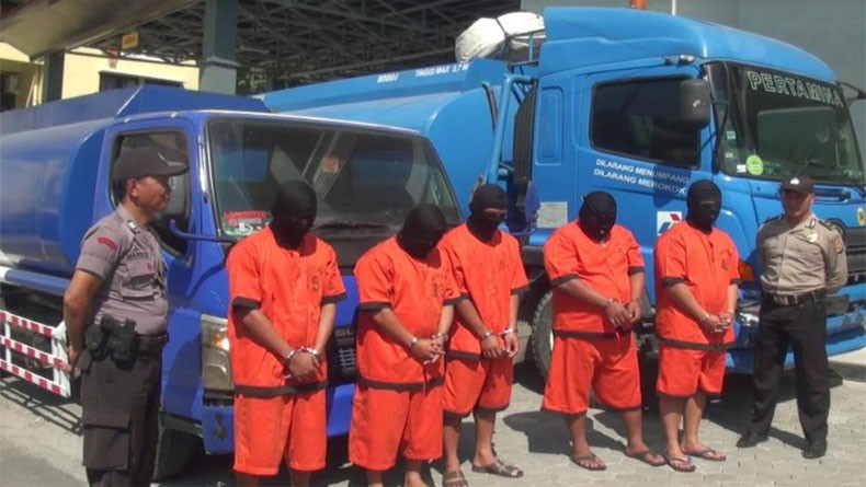 Polda DIY Bongkar Penjualan 24 Ribu Liter BBM Ilegal, 5 Pelaku Ditangkap