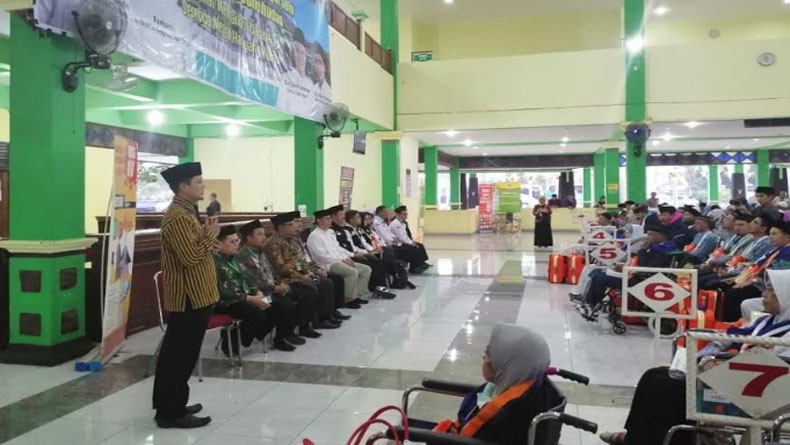 Didominasi Lanjut Usia, 354 Calhaj Kloter I Kota Yogya Berangkat ke Tanah Suci