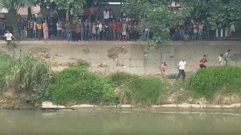 Mayat Laki-Laki Mengambang di Sungai Deli Gemparkan Warga Medan