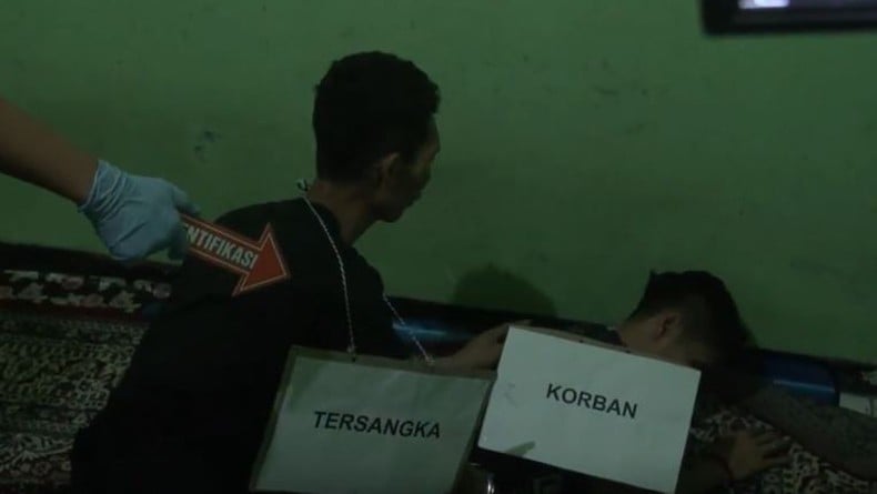 Reka Ulang Mutilasi Banyumas: Korban Tewas Dipukul Palu saat Berhubungan Intim