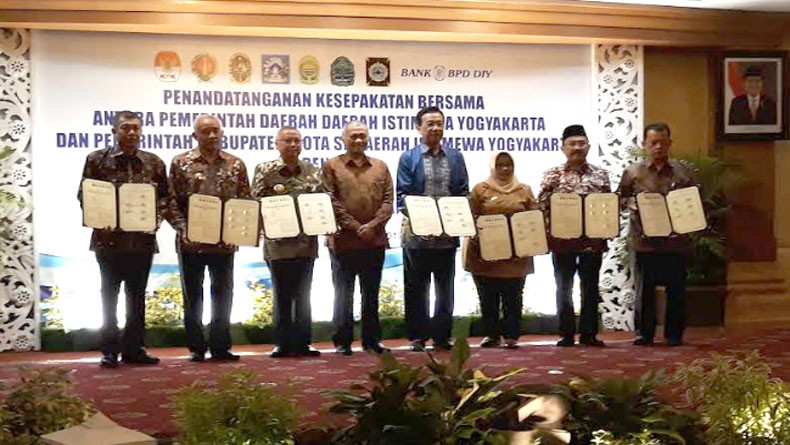 Optimalisasi PAD, 5 Kabupaten/Kota di DIY Jalin Kerja Sama dengan BPD