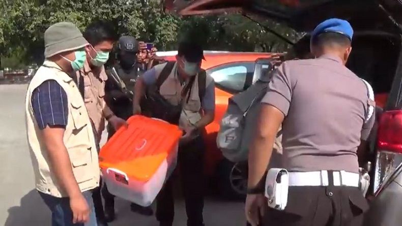 Dalami Korupsi Proyek Pasar, Polisi Geledah Kantor Bupati Jeneponto