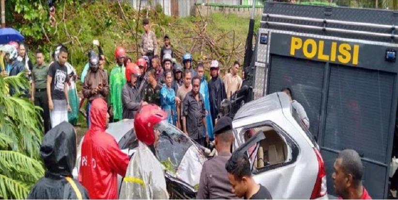 Anggota Intel Polda Papua Tewas Tertimpa Pohon di Kawasan Nirwana Jayapura