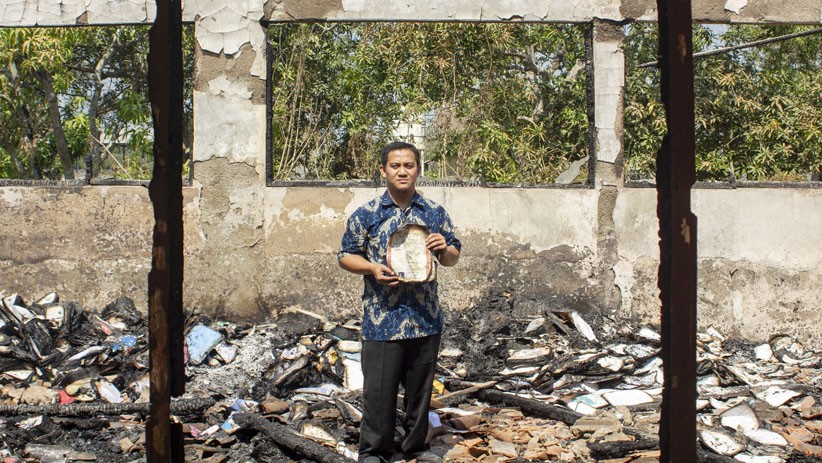 Gedung SDN 1 Cicinde Kawarang Terbakar, Kerugian Capai Rp1 Miliar - Bagian 2