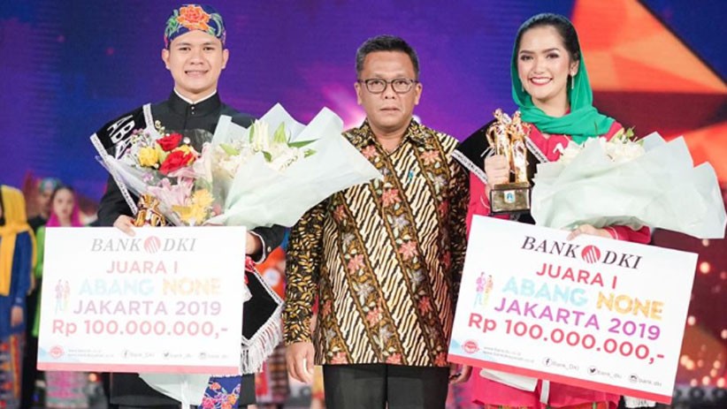 Bank DKI Serahkan Hadiah Rp200 Juta kepada Finalis Abang None Jakarta - Bagian 1