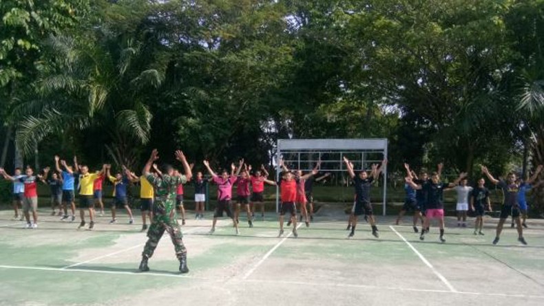 Siapkan Putra Daerah Jadi Prajurit, Kodim Barabai Kalsel Latih 48 Caba PK TNI AD