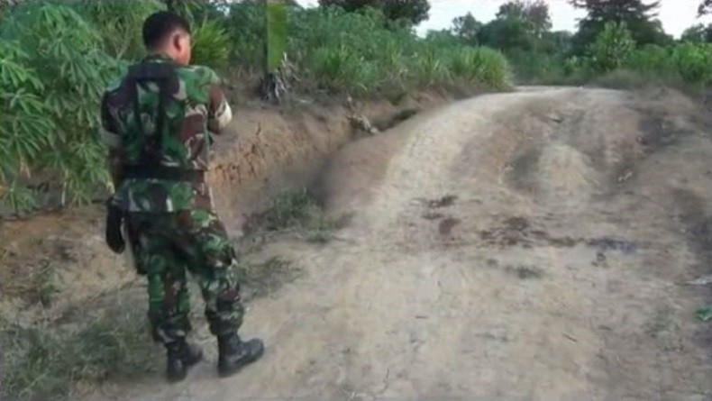 Personel Gabungan TNI-Polri Masih Berpatroli di Register 45 Mesuji Lampung