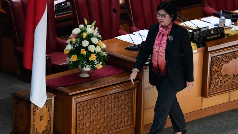 Rapat Paripurna DPR  Sahkan Destry Damayanti sebagai Deputi Gubernur Senior BI - Bagian 3