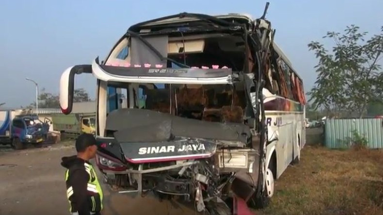 Kabur usai Kecelakaan Tewaskan 3 Orang di Tol Cipali, Sopir Bus Maut Ditangkap