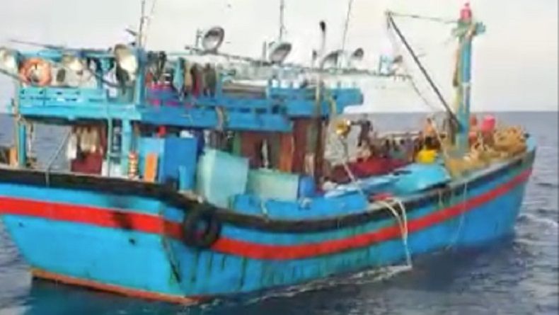 KKP Tangkap 6 Kapal Asing di Laut Natuna Kepri dan Bitung Sulut