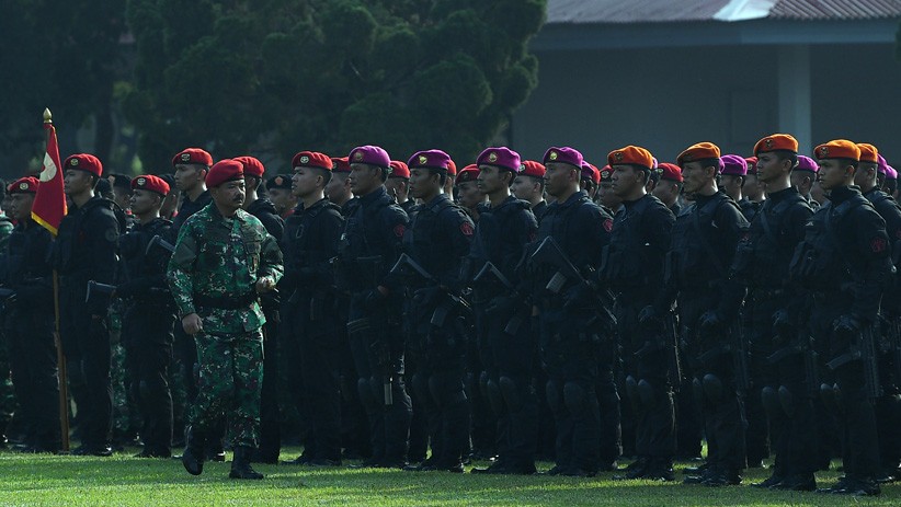 Foto-Foto Koopssus TNI, Satuan Elite Baru Gabungan Tiga Matra TNI - Bagian 2