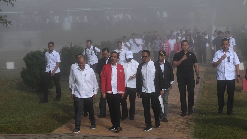 Presiden Jokowi Kunjungi Taman Wisata Salib Kasih di Tapanuli Utara