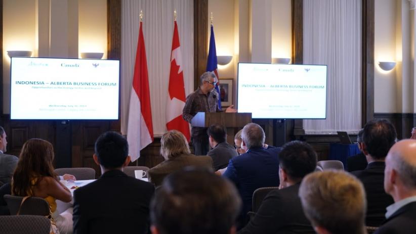 Forum Bisnis di Kanada, Investor Alberta Siap Kerja Sama Sektor Energi