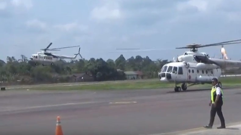 Jarak Pandang Hanya 100 Meter, Penerbangan di Sampit Terganggu akibat Kabut Asap