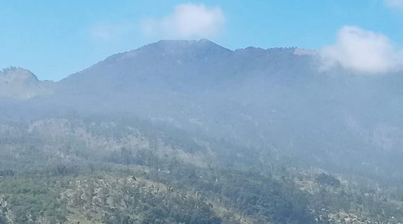 BNPB: Pemadaman Water Booming Kebakaran Hutan Terkendala Kabut dan Angin Kencang
