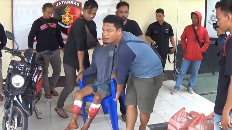 Polisi Tangkap Pelaku Begal Sadis di Pangkalpinang Babel