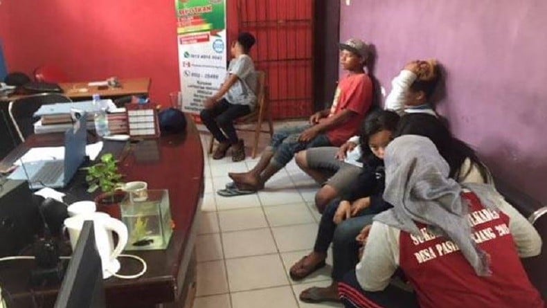 Satpol PP Amankan 5 Remaja Mabuk Lem di Pangkalan Bun Kobar