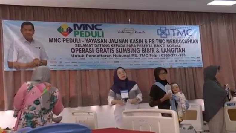 Gandeng RS TMC, MNC Peduli Yayasan Jalinan Kasih Operasi Bibir Sumbing 20 Balita