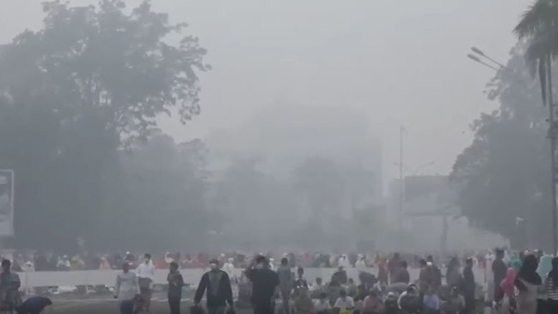 Kalbar Dikepung Asap Karhutla, BMKG: Ada 1.124 Titik Panas di 14 Kabupaten Kota