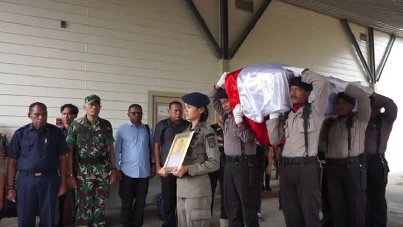 Polisi Sebut Pembunuh Brigpol Anumerta Heidar dari KKSB Sinak Papua
