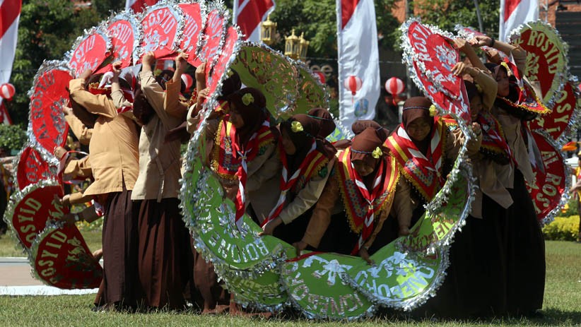 Peringati HUT ke-58, Pramuka Jawa Timur Gelar Atraksi Seni