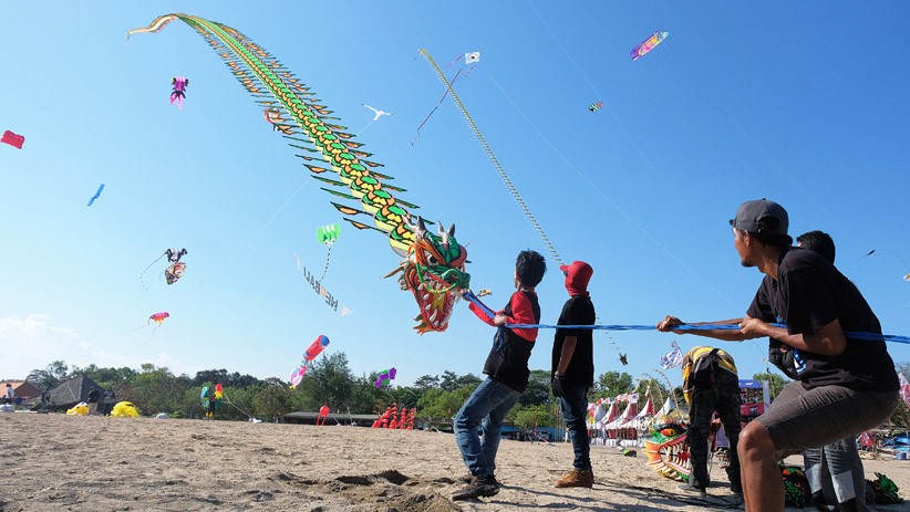 Kemeriahan Festival Layang-Layang Internasional di Bali - Bagian 2