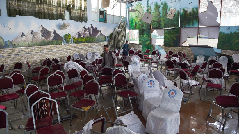 Foto Ledakan Bom saat Pesta Pernikahan di Kabul, 60 Orang Tewas - Bagian 3