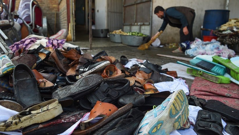 Foto Ledakan Bom saat Pesta Pernikahan di Kabul, 60 Orang Tewas - Bagian 4
