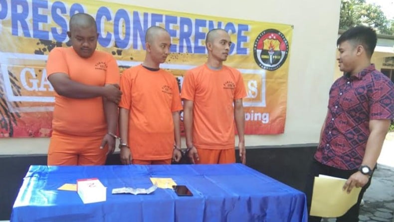 Rampas Handphone dan Aniaya Pengendara, 3 Remaja Ditangkap Polisi di Sleman