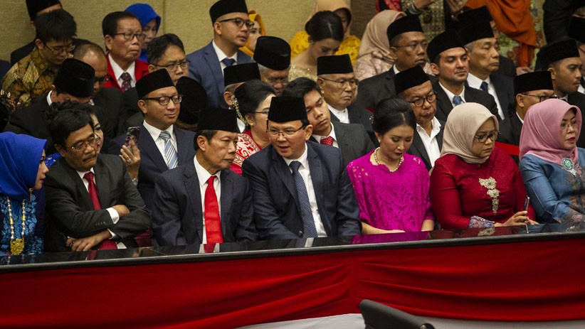 Pelantikan 106 Anggota DPRD DKI Jakarta, Soetiyoso hingga Ahok Hadir - Bagian 1