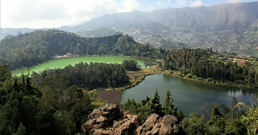 Asyiknya Wisata di Dieng, Unik Ada Telaga Warna-warni ...