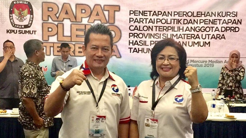 KPU Tetapkan Perindo Raih 1 Kursi DPRD Provinsi, 40 di Kabupaten/Kota se-Sumut