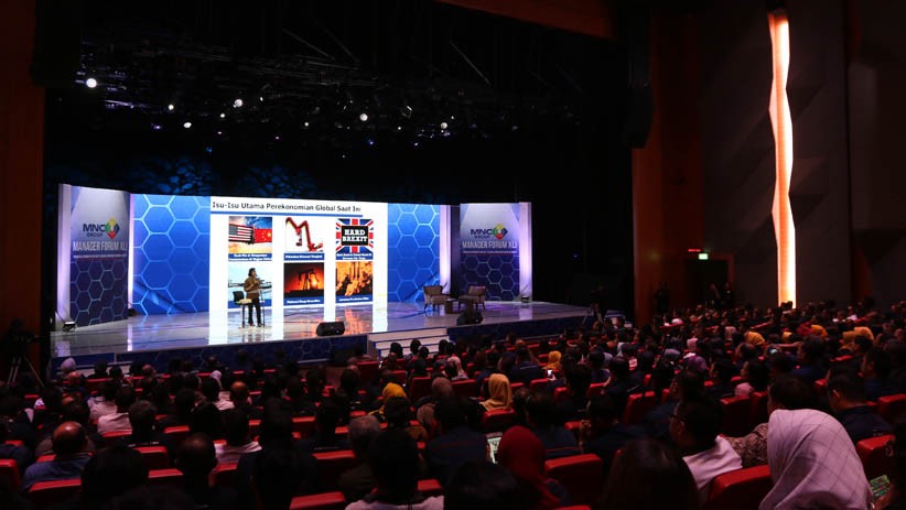 Momen Sri Mulyani Dapat Kejutan dari HT saat Manager Forum MNC Group - Bagian 4