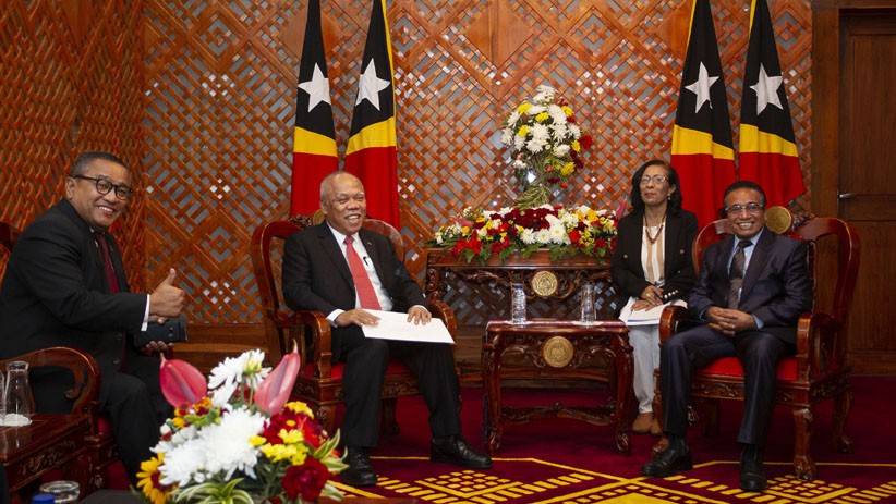 Menteri PUPR Serahkan Surat dari Jokowi kepada Presiden Timor Leste - Bagian 2