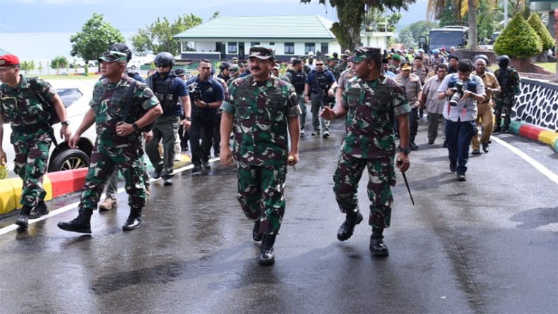 Papua Barat Berangsur Pulih, Panglima TNI Apresiasi Prajurit TNI/Polri