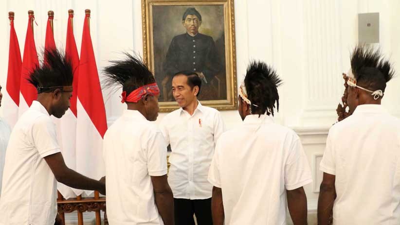 Jokowi Ajak Warga Nduga dan Yapen Papua Makan Siang di Istana Merdeka - Bagian 4