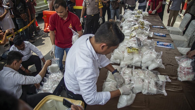 Polres Bintan Amankan 118 Kg Sabu asal Malaysia - Bagian 3