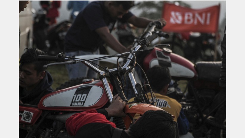 Adu Cepat Motor Trail DT 100 saat Jambore Nasional di Cisarua - Bagian 5