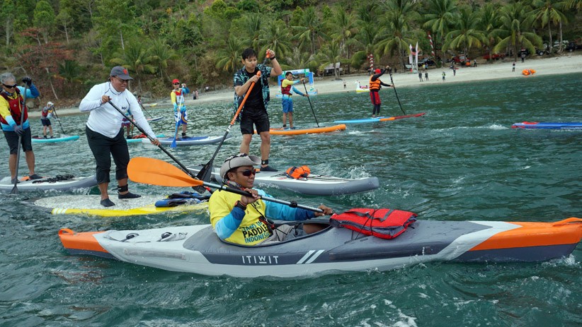 Serunya Berwisata Sambil Olahraga Kayak di Pantai Mutiara Trenggalek - Bagian 2