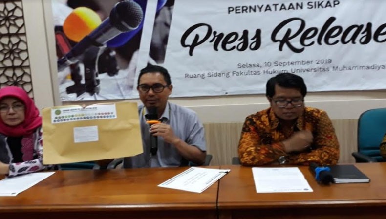Tolak Revisi UU KPK, Forum Dekan Perguruan Tinggi Muhammadiyah Surati Presiden