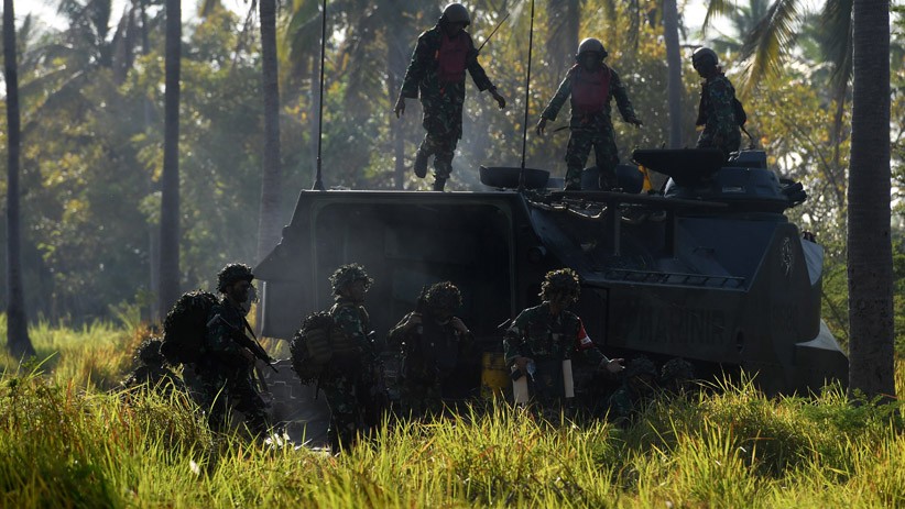 Begini Cara Marinir TNI AL Kuasai Daerah Musuh dengan Roket RM 70 Vampir - Bagian 7