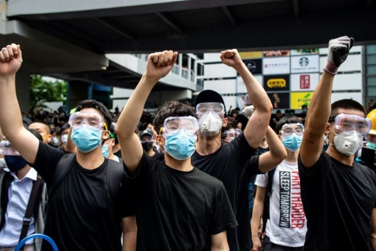 Peringati Serangan 911 Demonstran Hong Kong Batalkan Unjuk Rasa 5311