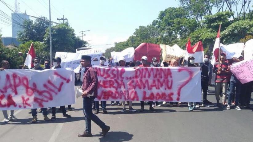 Unjuk Rasa di Surabaya, Massa Desak Konjen Australia Pulangkan Veronica Koman