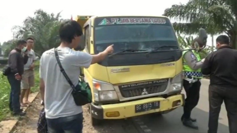 Driver Ojol di Palembang Tewas Ditabrak Truk saat Antarkan Makanan Pelanggan