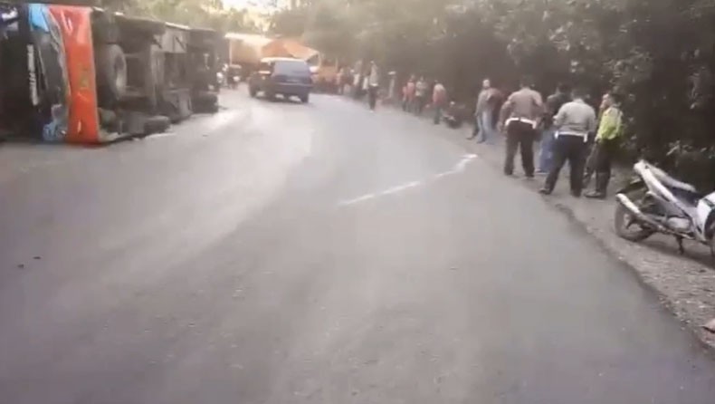 Selamat dari Kecelakaan Maut, Sopir Bus Rosalia Indah Masih Berstatus Terperiksa